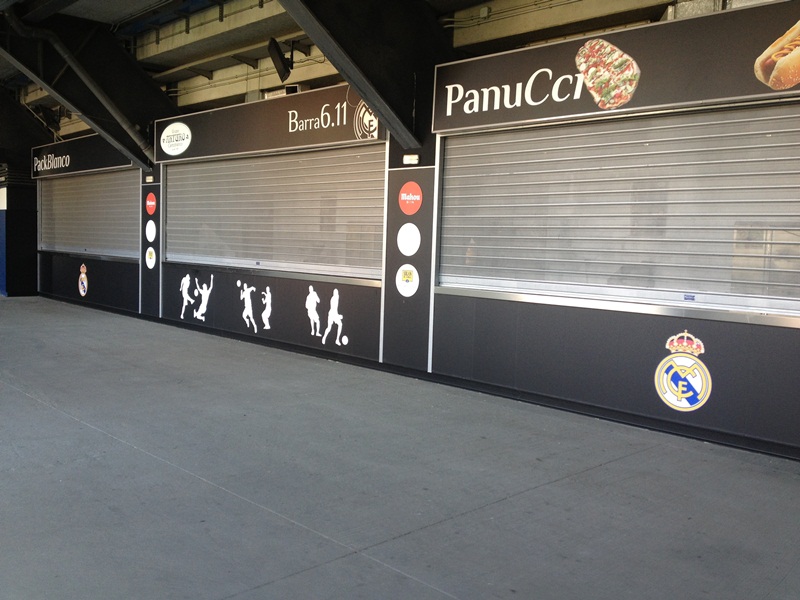 Impresión digital bar Real Madrid