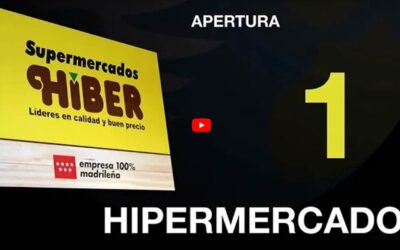 Hipermercado apertura HIBER videos mostrando trabajo realizado