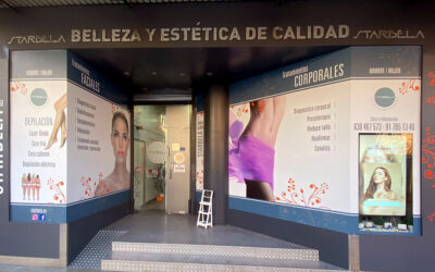 Renovación de fachada en Centro de Estética de Madrid