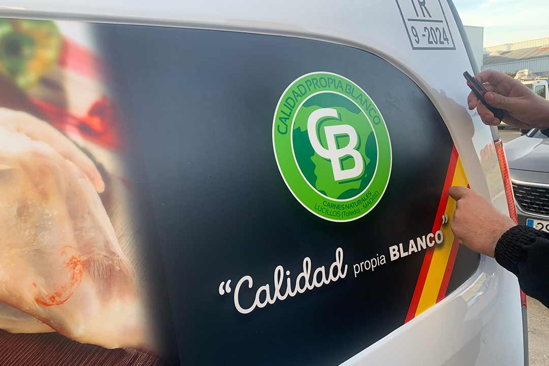 Rotular Furgoneta Renault Kangoo en Madrid